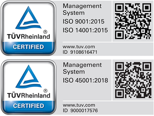 Kaeser Kompressoren está certificada acorde a la ISO 9001.