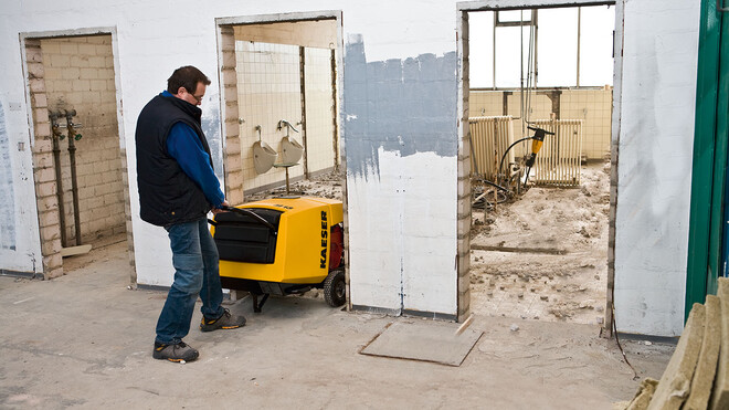 M13 - Ideal para el uso dentro de edificios gracias a su diseño compacto.